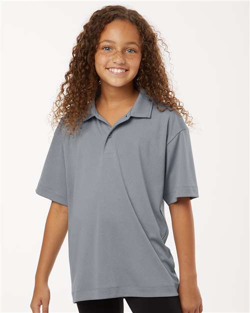DRIEQUIP Youth Pro-Lock Performance Polo