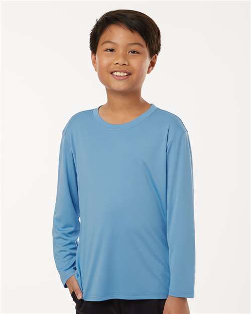 DRIEQUIP Youth Performance Long Sleeve T-Shirt with UPF 50