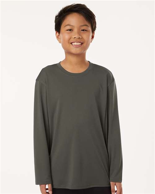 DRIEQUIP Youth Performance Long Sleeve T-Shirt with UPF 50
