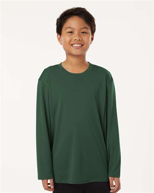 DRIEQUIP Youth Performance Long Sleeve T-Shirt with UPF 50