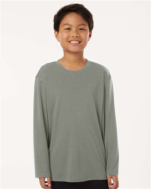 DRIEQUIP Youth Performance Long Sleeve T-Shirt with UPF 50