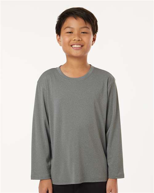 DRIEQUIP Youth Performance Long Sleeve T-Shirt with UPF 50