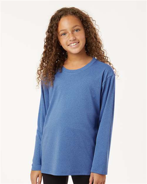 DRIEQUIP Youth Performance Long Sleeve T-Shirt with UPF 50