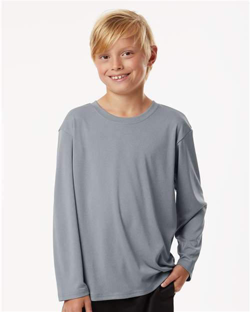 DRIEQUIP Youth Performance Long Sleeve T-Shirt with UPF 50