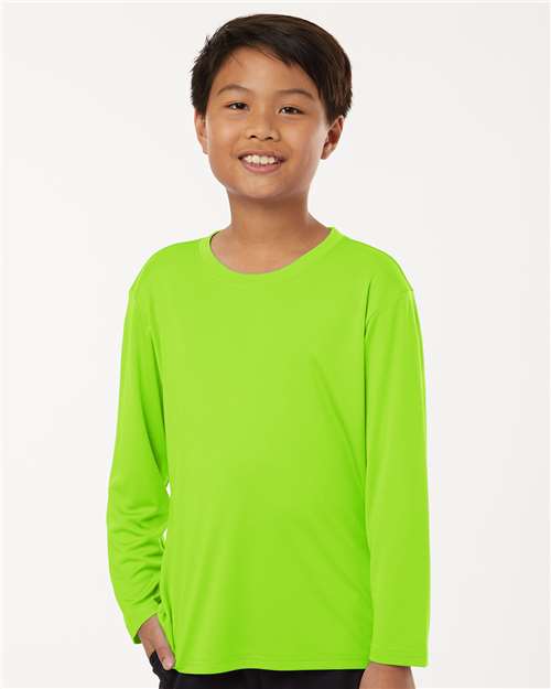 DRIEQUIP Youth Performance Long Sleeve T-Shirt with UPF 50