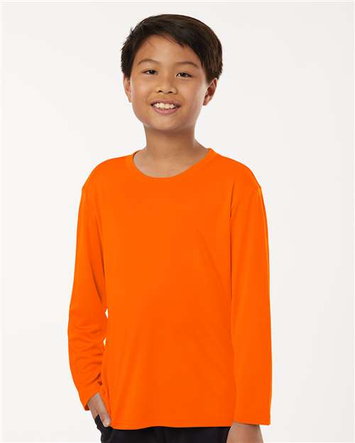 DRIEQUIP Youth Performance Long Sleeve T-Shirt with UPF 50
