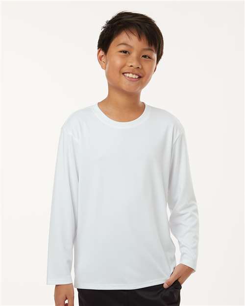 DRIEQUIP Youth Performance Long Sleeve T-Shirt with UPF 50