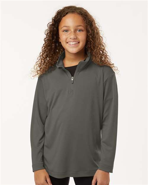 DRIEQUIP Youth Performance Quarter-Zip with UPF 50