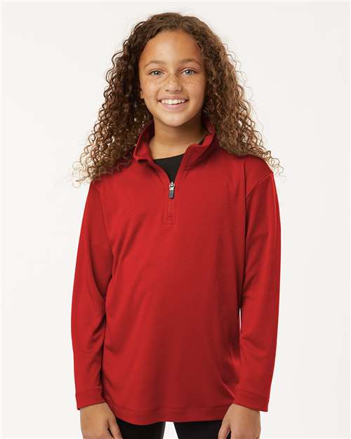 DRIEQUIP Youth Performance Quarter-Zip with UPF 50