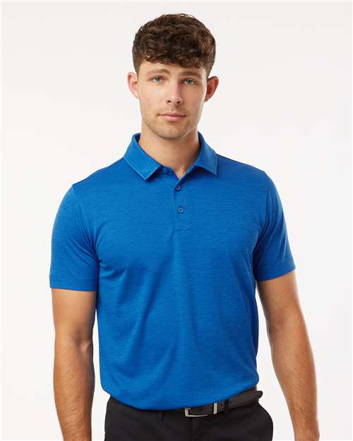 DRIEQUIP Men's Mélange Performance Polo with Moisture Management