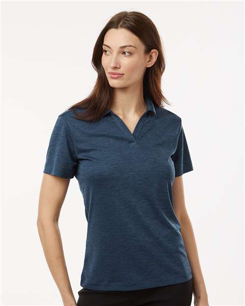 DRIEQUIP Women's Mélange Performance Polo with Moisture Management