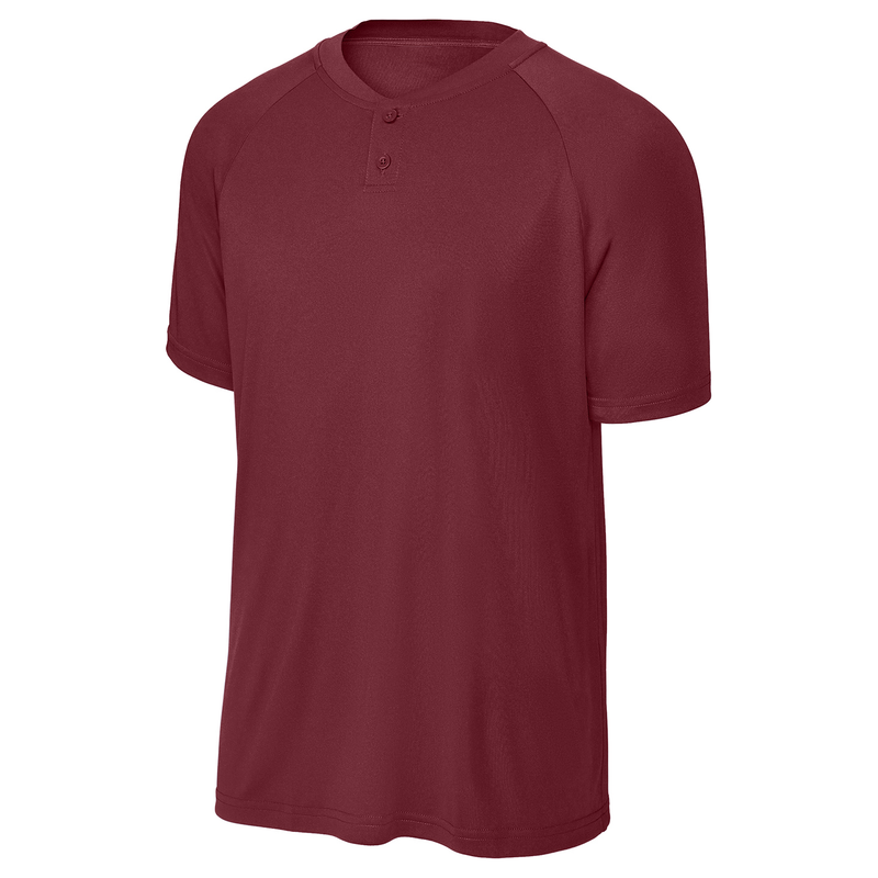 DRIEQUIP Dash -Button Henley