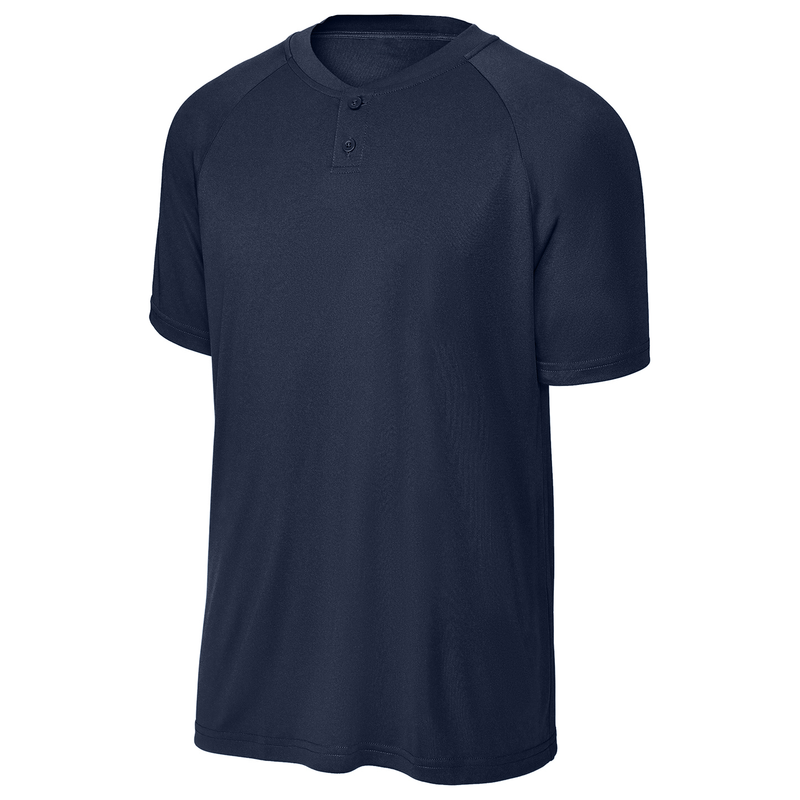 DRIEQUIP Dash -Button Henley