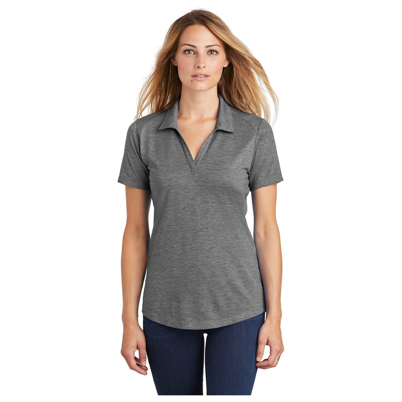 DRIEQUIP Ladies Tri-Blend Wicking Polo