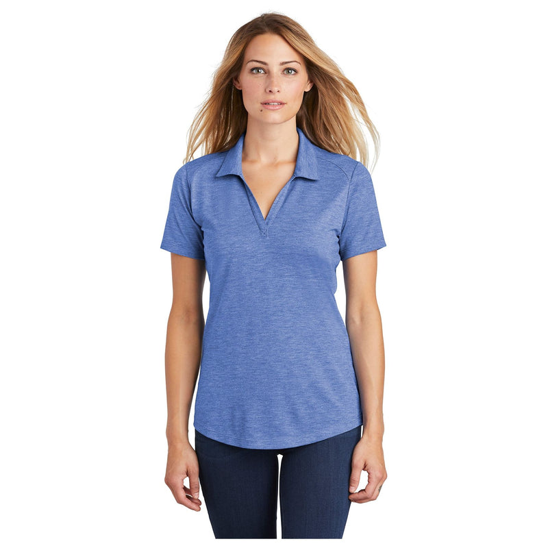 DRIEQUIP Ladies Tri-Blend Wicking Polo