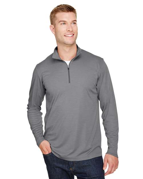 Men's Zone Sonic Heather Performance Quarter-Zip Pullover