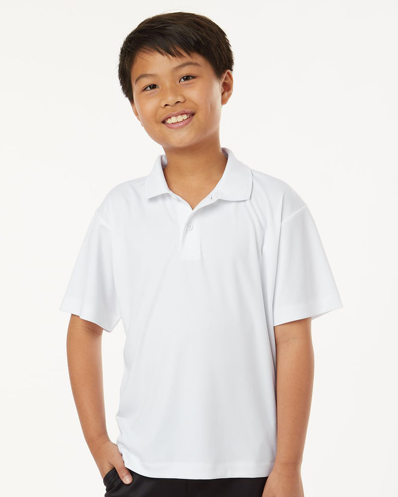 DRIEQUIP Youth Pro-Lock Performance Polo