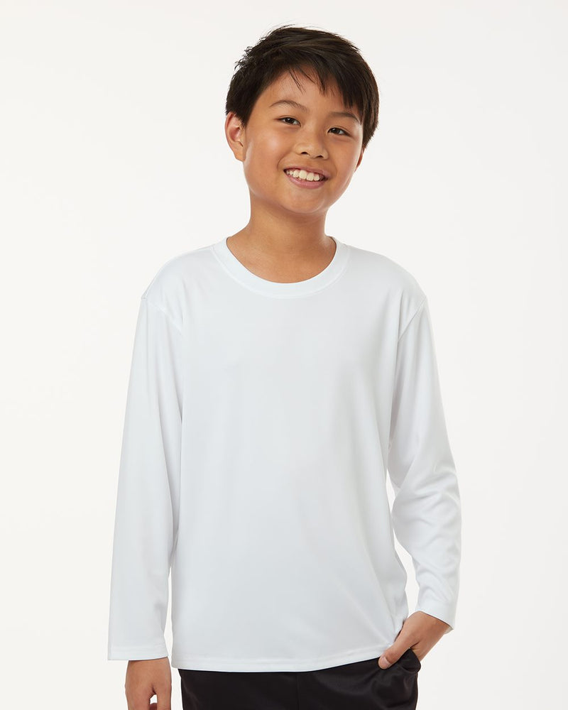 DRIEQUIP Youth Performance Long Sleeve T-Shirt with UPF 50