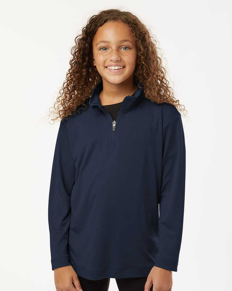 DRIEQUIP Youth Performance Quarter-Zip with UPF 50