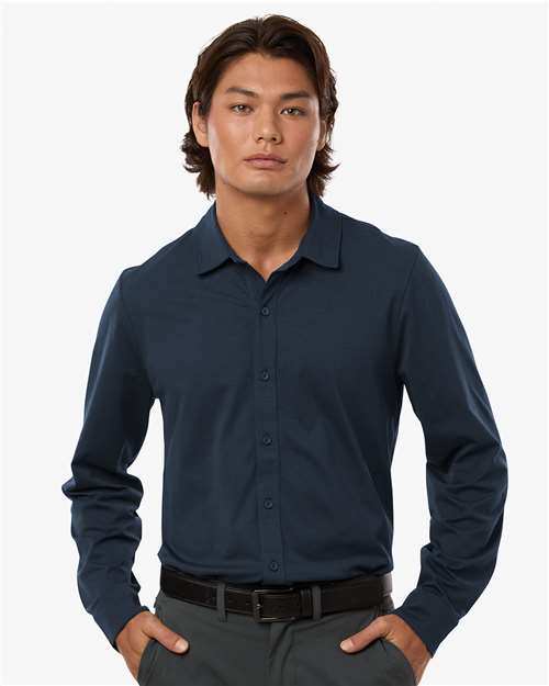 DRIEQUIP Men's Pro-Flex Button-Down Long Sleeve Shirt