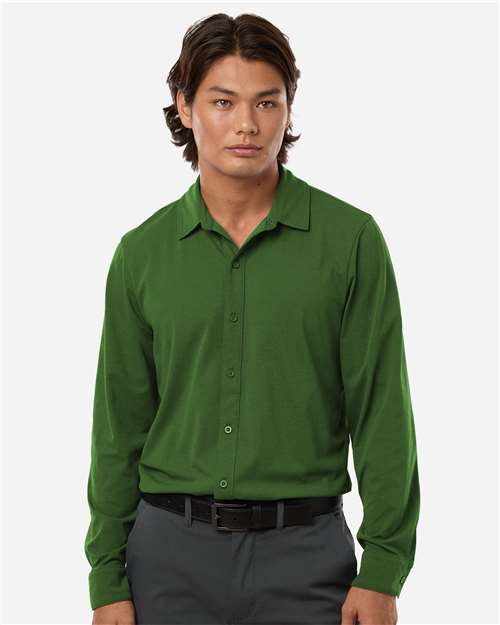 DRIEQUIP Men's Pro-Flex Button-Down Long Sleeve Shirt
