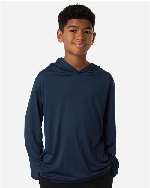 DRIEQUIP Youth Pro-Lock Hooded Long Sleeve T-Shirt