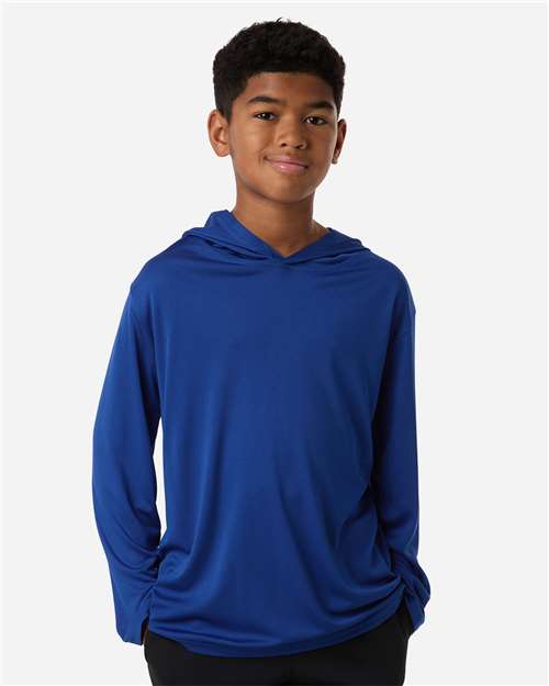 DRIEQUIP Youth Pro-Lock Hooded Long Sleeve T-Shirt