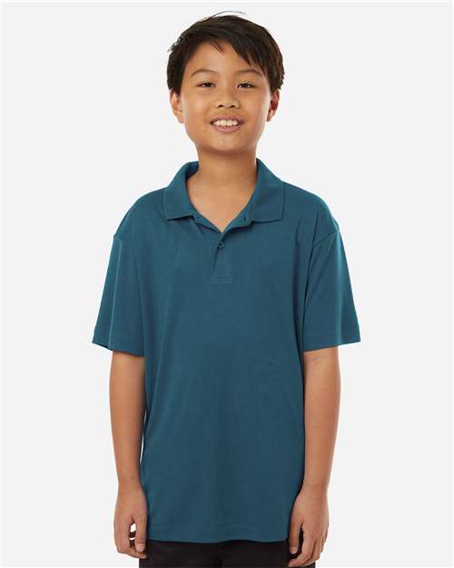 DRIEQUIP Youth Pro-Lock Performance Polo