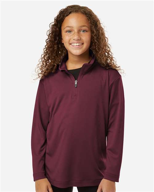 DRIEQUIP Youth Performance Quarter-Zip with UPF 50