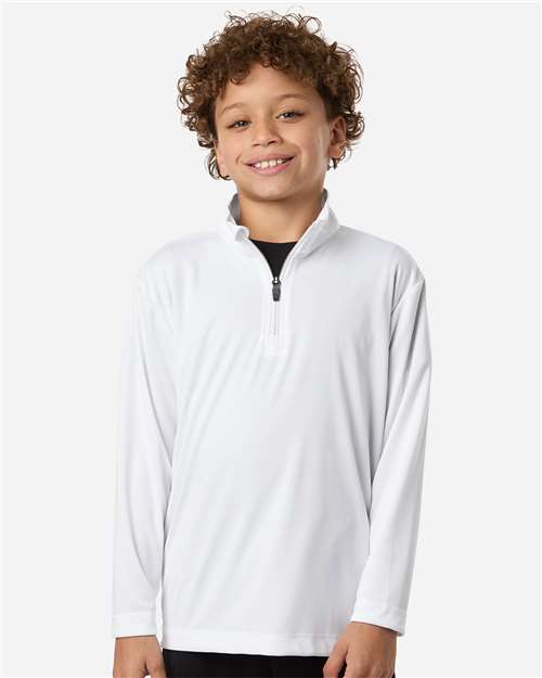DRIEQUIP Youth Performance Quarter-Zip with UPF 50