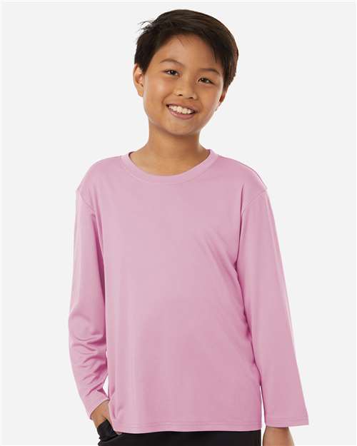 DRIEQUIP Youth Performance Long Sleeve T-Shirt with UPF 50