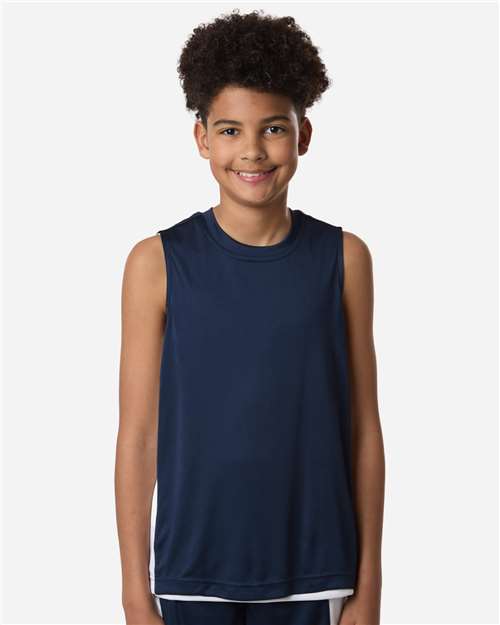 DRIEQUIP Youth Zone Reversible Jersey with UPF 40+