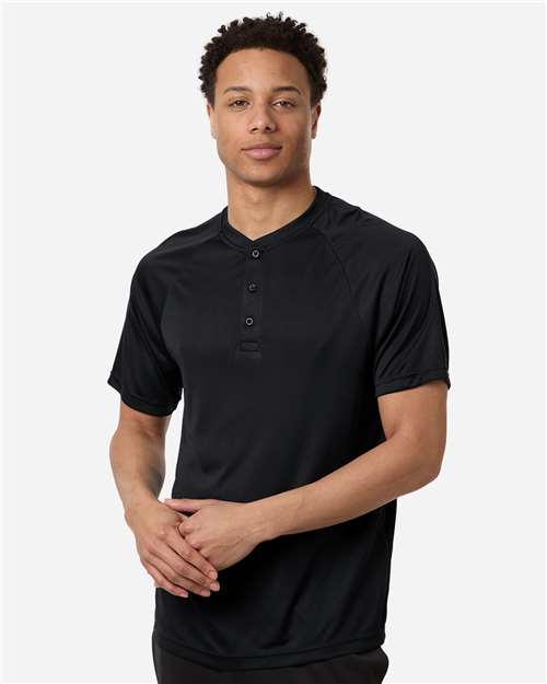 DRIEQUIP Men's Zone Moisture-Wicking Performance Henley