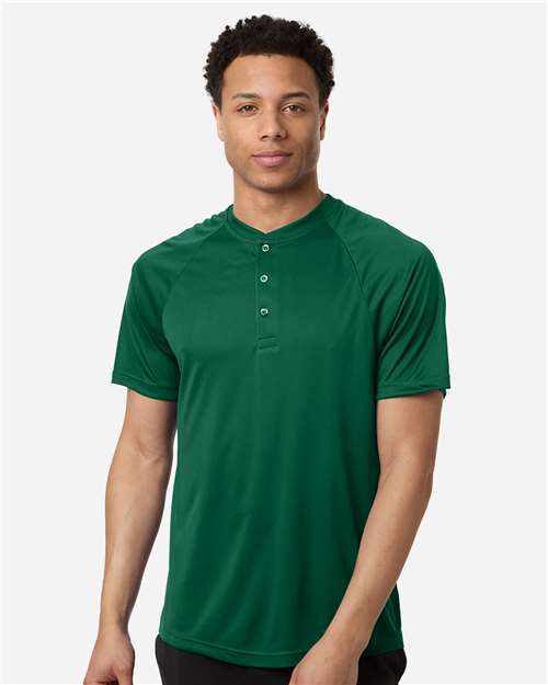 DRIEQUIP Men's Zone Moisture-Wicking Performance Henley
