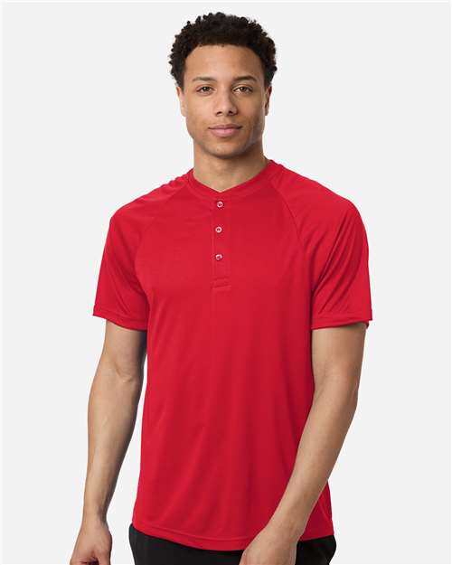 DRIEQUIP Men's Zone Moisture-Wicking Performance Henley