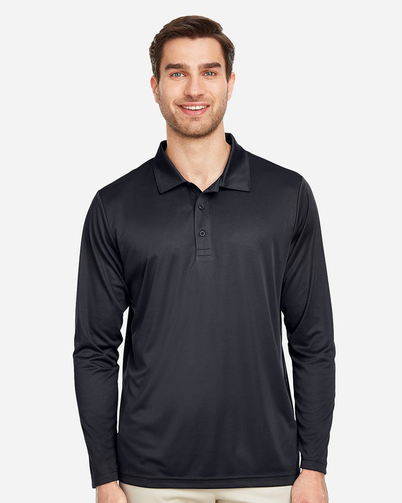 Men's Zone Performance Long Sleeve Polo