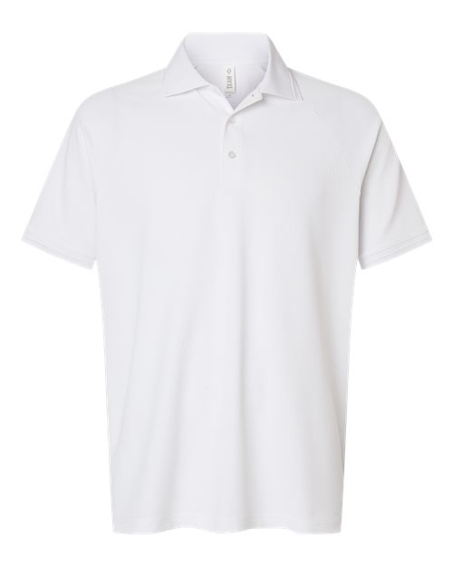DRIEQUIP Men's Topspin Stretch Grid Textured Polo