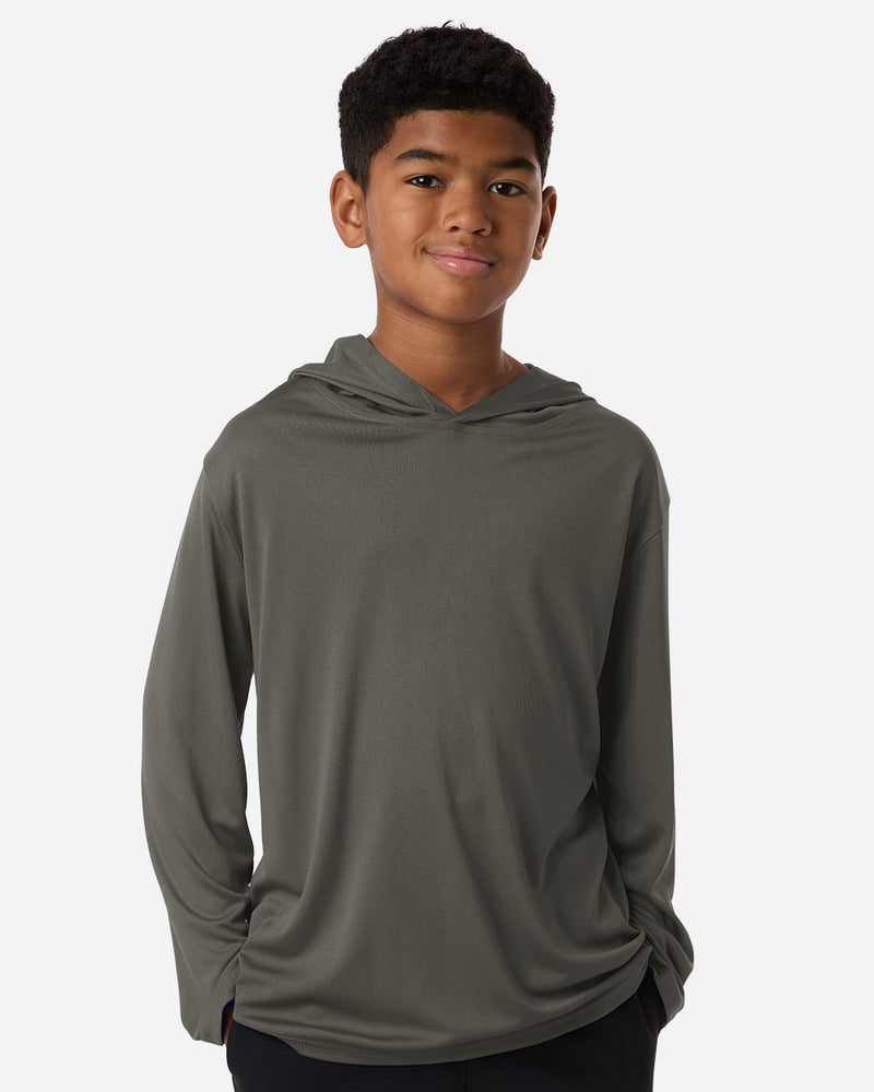 DRIEQUIP Youth Pro-Lock Hooded Long Sleeve T-Shirt