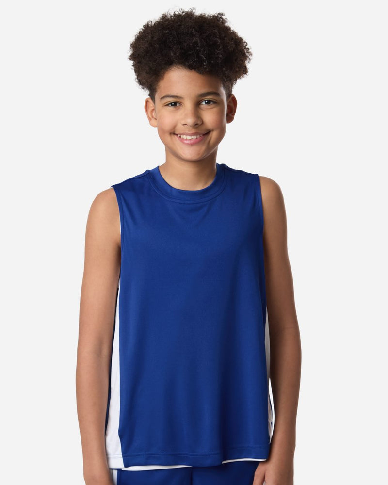 DRIEQUIP Youth Zone Reversible Jersey with UPF 40+