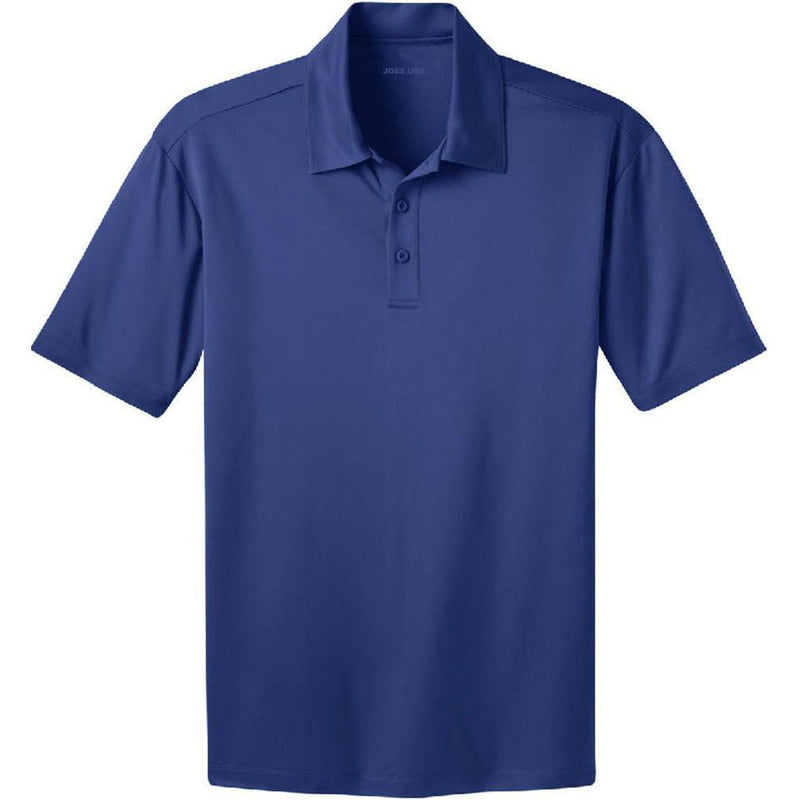 DRIEQUIP Men's Big & Tall Short Sleeve Moisture Wicking Silk Touch Polo Shirt