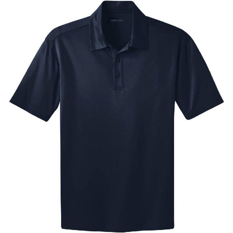 DRIEQUIP Men's Short Sleeve Moisture Wicking Silk Touch Polo Shirt