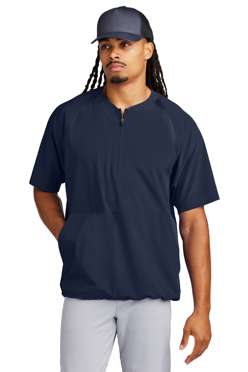 DRIEQUIP Repeat 1/2-Zip Short Sleeve Jacket