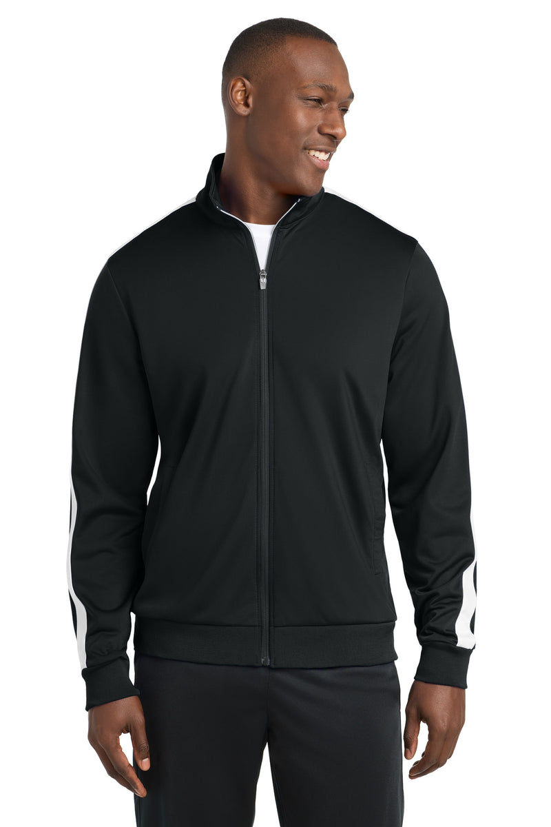 DRIEQUIP Tricot Sleeve Stripe Track Jacket