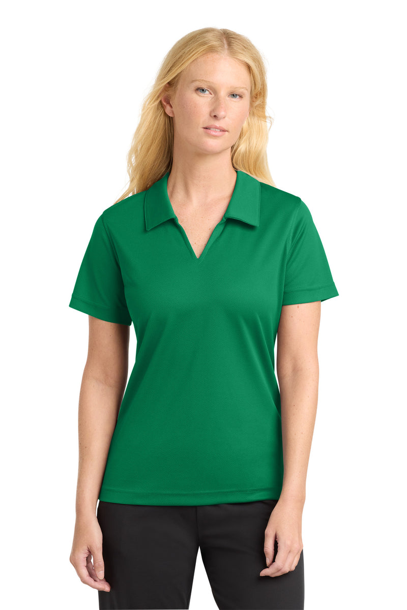 DRIEQUIP Women's Dri-Mesh ® V-Neck Polo L