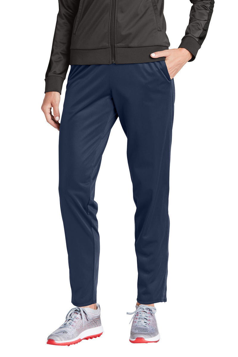 DRIEQUIP Women's Tricot Track Jogger with Leg Zippers