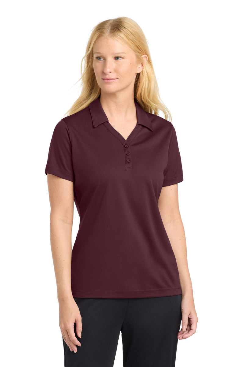 DRIEQUIP Women's Moisture Wicking Micro-Mesh Polo L