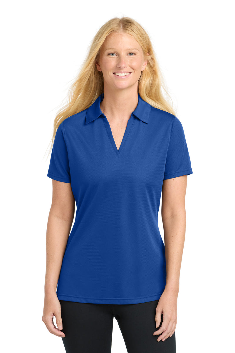 DRIEQUIP Women's Moisture Wicking Active Textured Polo L