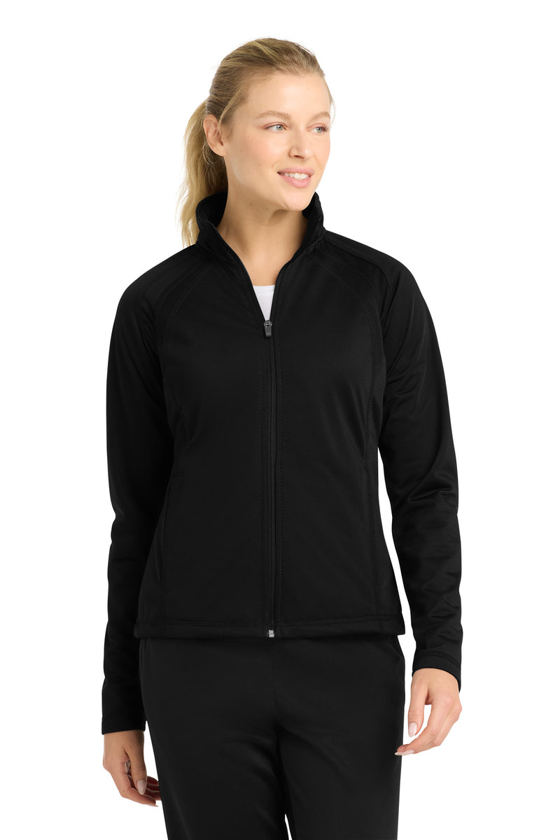 DRIEQUIP Women's Tricot Track Jacket with Zippered Pockets
