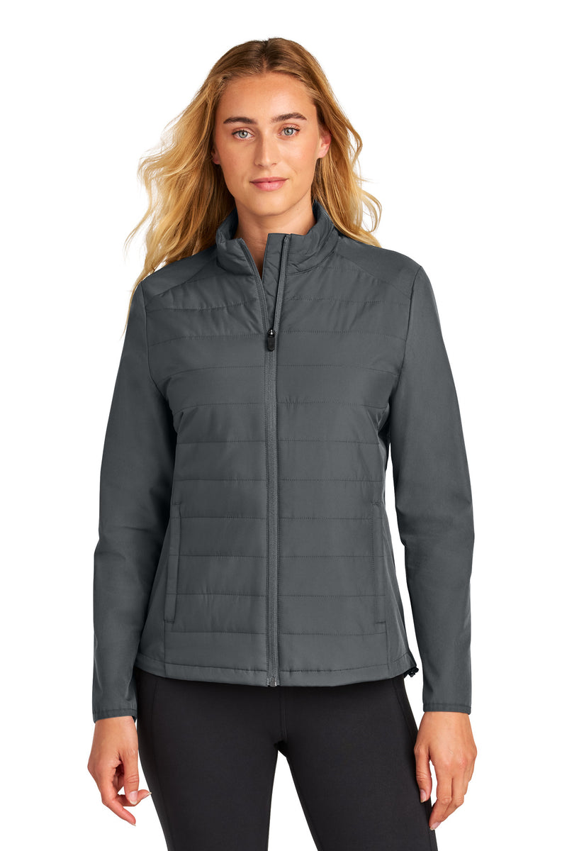 DRIEQUIP Women's Hybrid Jacket with Water-Repellent Finish