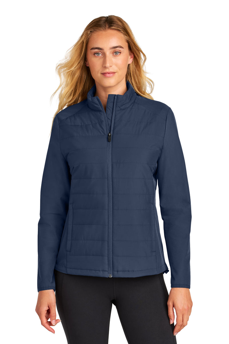 DRIEQUIP Women's Hybrid Jacket with Water-Repellent Finish